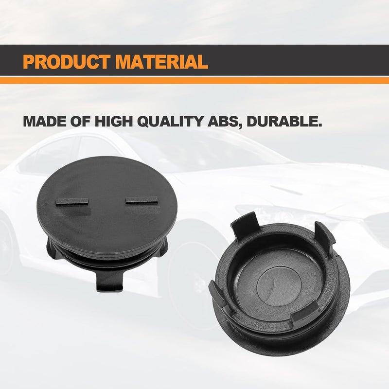 RBOKO Cylinder Head Rear Cam Plug With Seal, Compatible with Honda Cr-v Civic 1990-2018 SI DX EX LX Engine Semi-Circular Plug, 12513-P72-003 12513P72003 KF811285 - Image 3